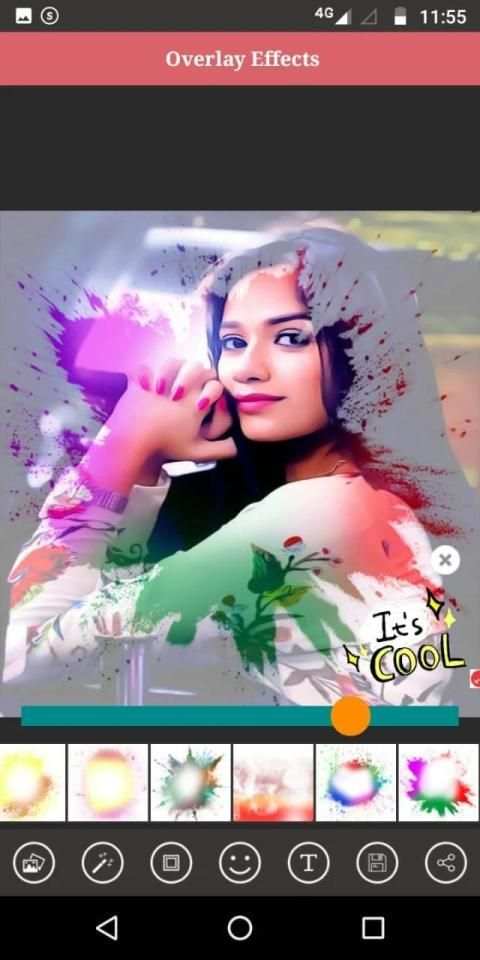 photo editor application | 3D shattering effects screenshot 3