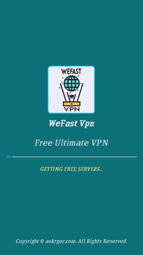 WeFast vpn screenshot 5