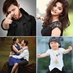 Photo pose for Boys, Girls, Couples & kids