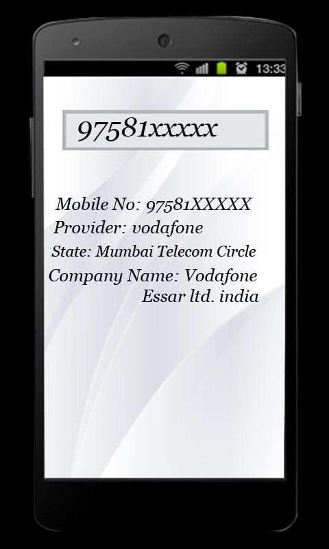 Mobile Number Locator screenshot 1
