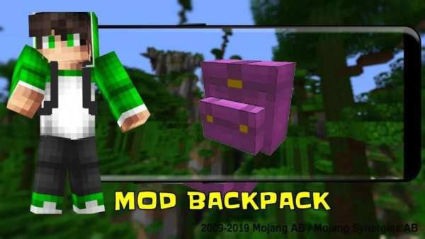 Mod Backpack : Blocky Bag screenshot 2