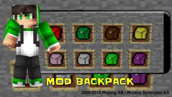 Mod Backpack : Blocky Bag स्क्रीनशॉट 3