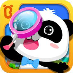 Little Panda Treasure Hunt - Find Differences Game
