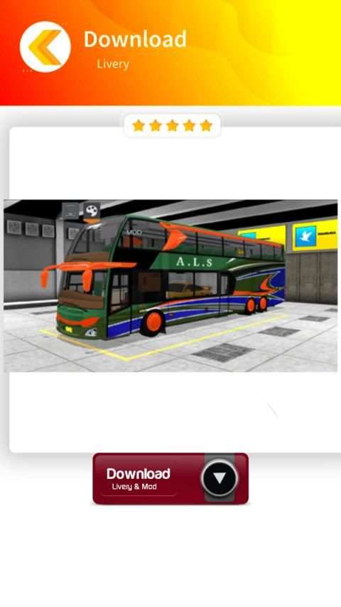Bussid Bus Voyager Mod स्क्रीनशॉट 4