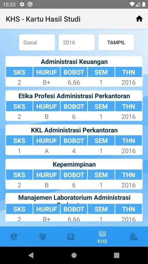 Siakad UNY screenshot 1