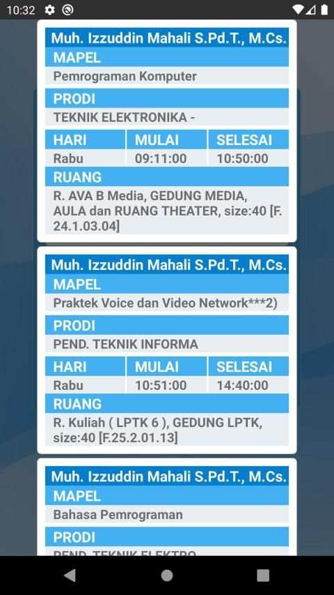 Siakad UNY screenshot 5