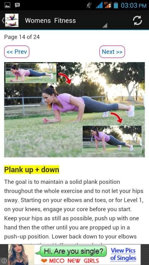 Exercise & Body Fitness screenshot 1