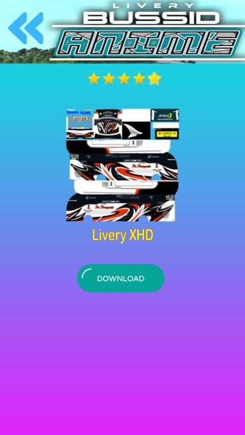 Livery Anime Bussid स्क्रीनशॉट 2
