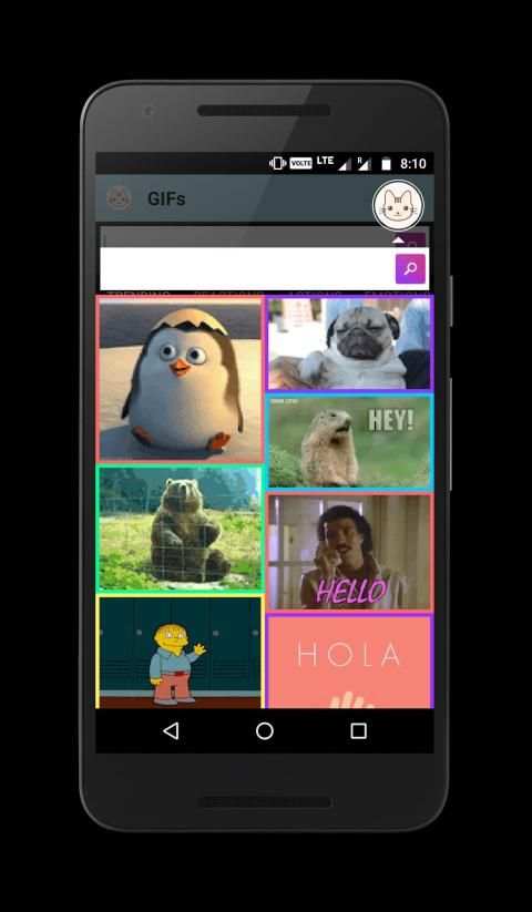 Messenger Gif screenshot 3