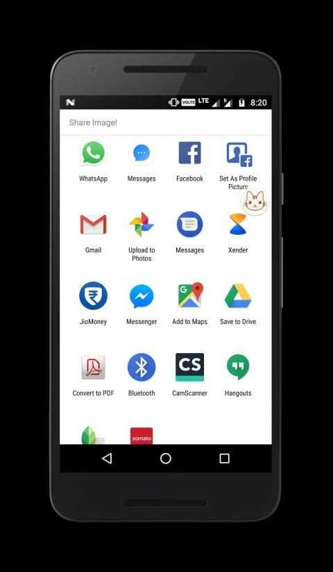 Messenger Gif screenshot 1
