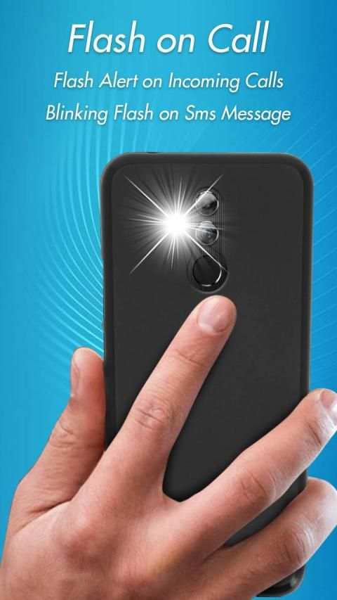 Flash on call and SMS: flash light screenshot 3