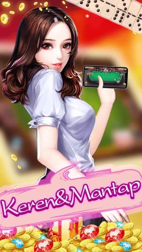 Domino 99 qiuqiu poker qq gaple remi capsa susun screenshot 1