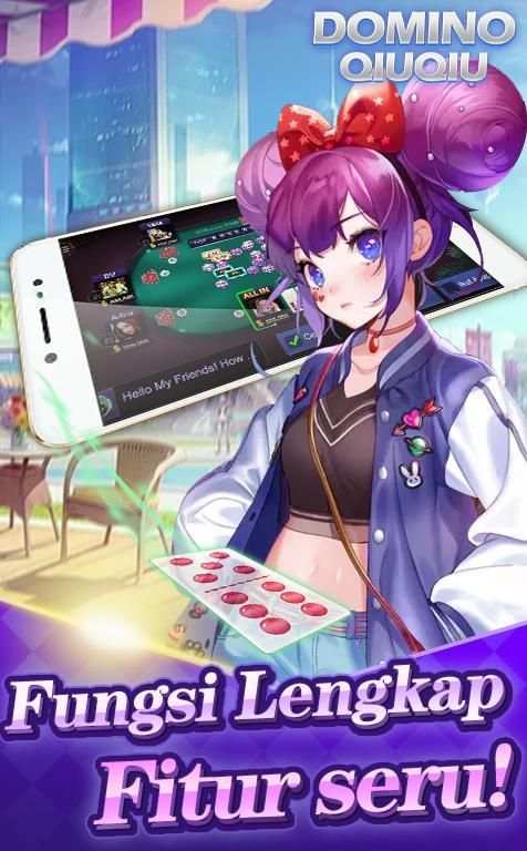 Domino 99 qiuqiu poker qq gaple remi capsa susun screenshot 3