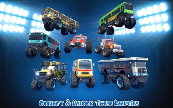 Monster Bus Stunt Racer screenshot 10