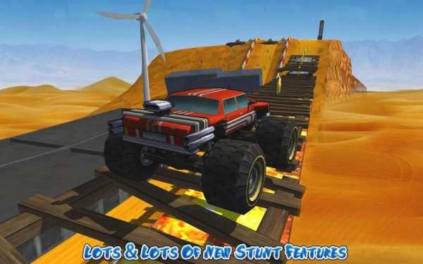 Monster Bus Stunt Racer screenshot 2