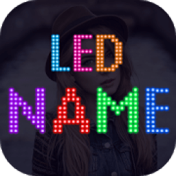 ikon Colorful LED Name : My Name Live Wallpaper