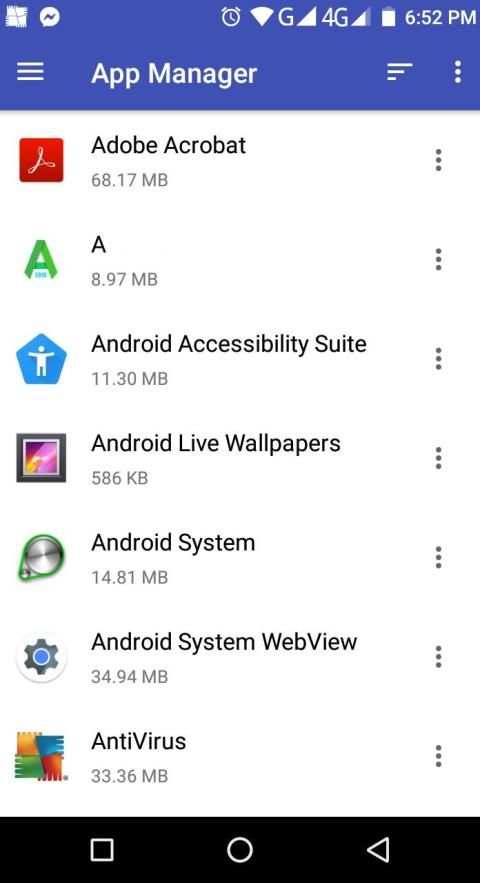 APK File manager स्क्रीनशॉट 2