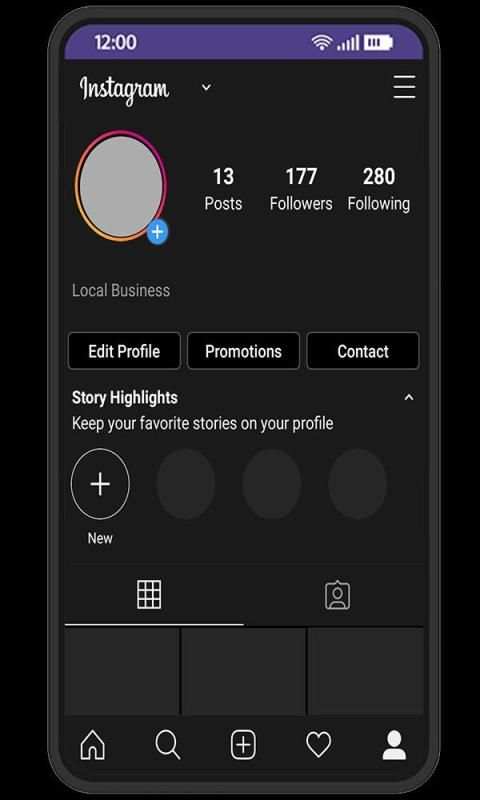 Dark Mode For Instagram screenshot 2
