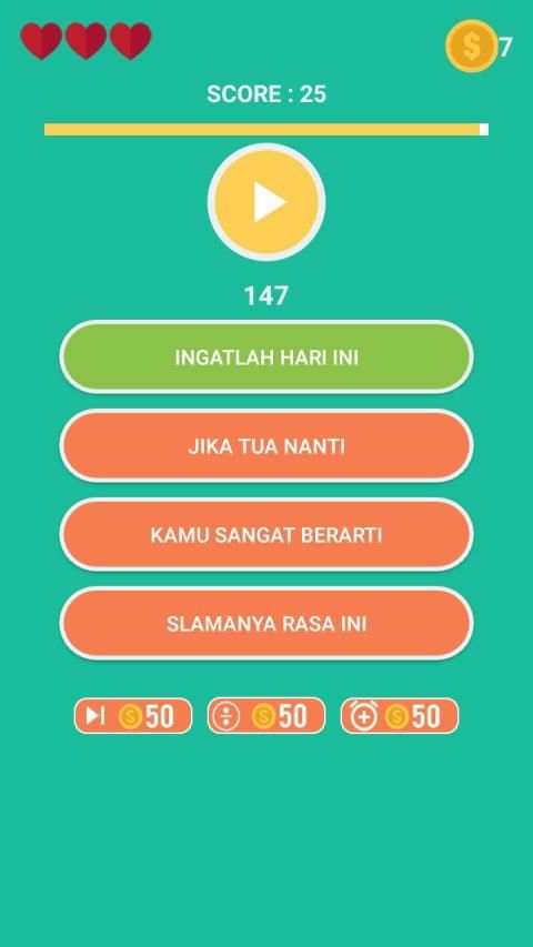 Tebak Lagu Populer screenshot 2