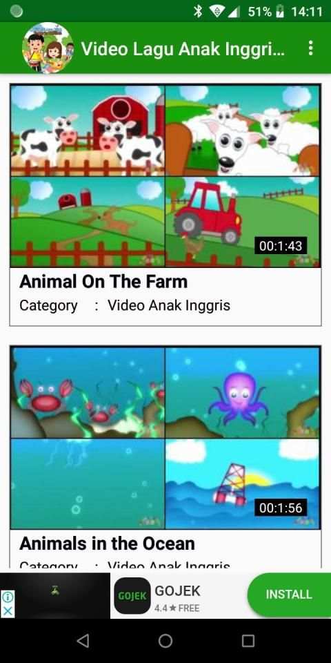 Video Lagu Anak Inggris (Oflline) screenshot 6