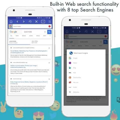 All Social Media apps in one app -All Social sites स्क्रीनशॉट 6