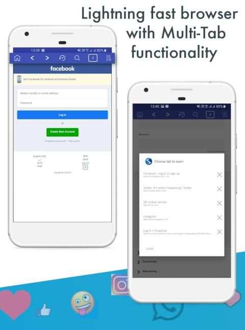 All Social Media apps in one app -All Social sites स्क्रीनशॉट 2