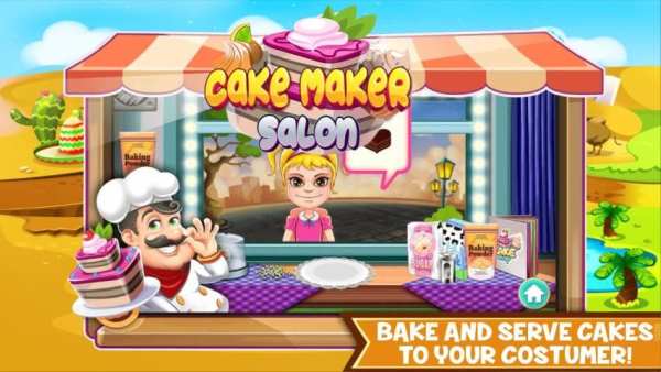 Cake Maker Salon: Bakery Story screenshot 3