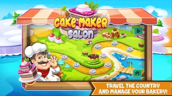 Cake Maker Salon: Bakery Story screenshot 4
