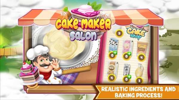 Cake Maker Salon: Bakery Story screenshot 1