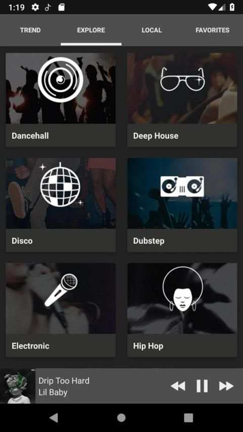 Free Music Player स्क्रीनशॉट 2