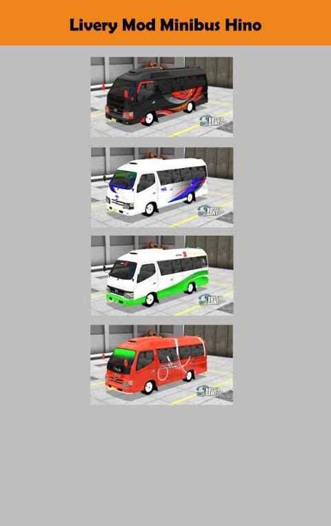 Mod Minibus Bussid screenshot 4