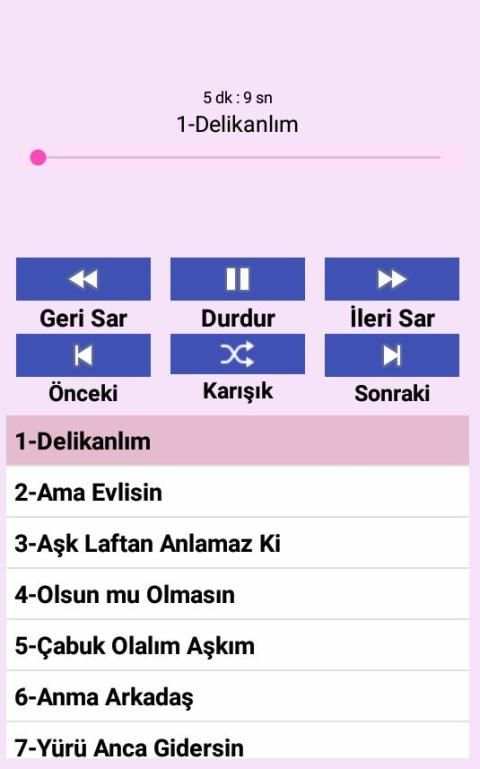 Yıldız TİL--BE Şarkıları (İnternetsiz) screenshot 1