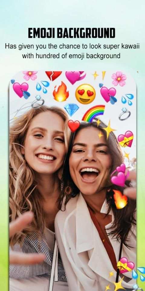 Emoji Background Photo Editor screenshot 5
