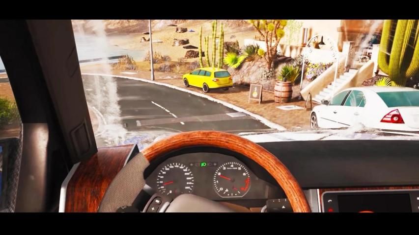 Indonesia Bus Racing Simulator:Uphill Bus Driving स्क्रीनशॉट 1