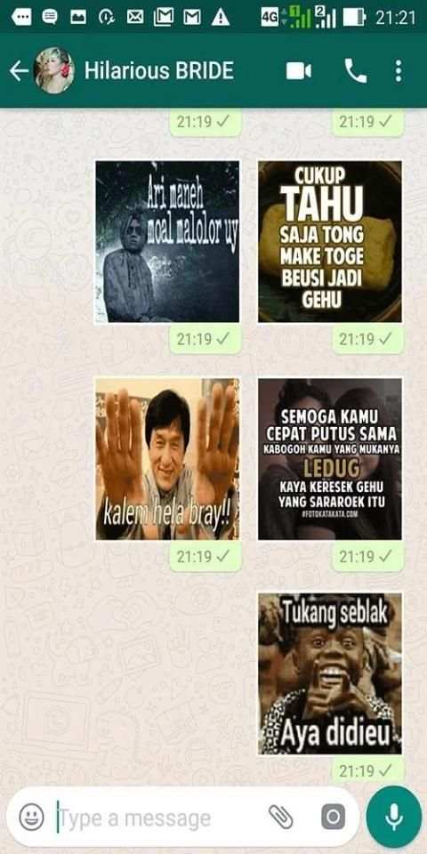 2020++ Stiker WA Perang Gambar Sunda WAStickerApp screenshot 1