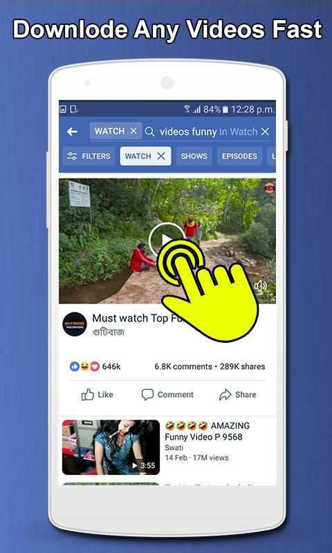 HD Video Downloader For Facebook Download Videos screenshot 2