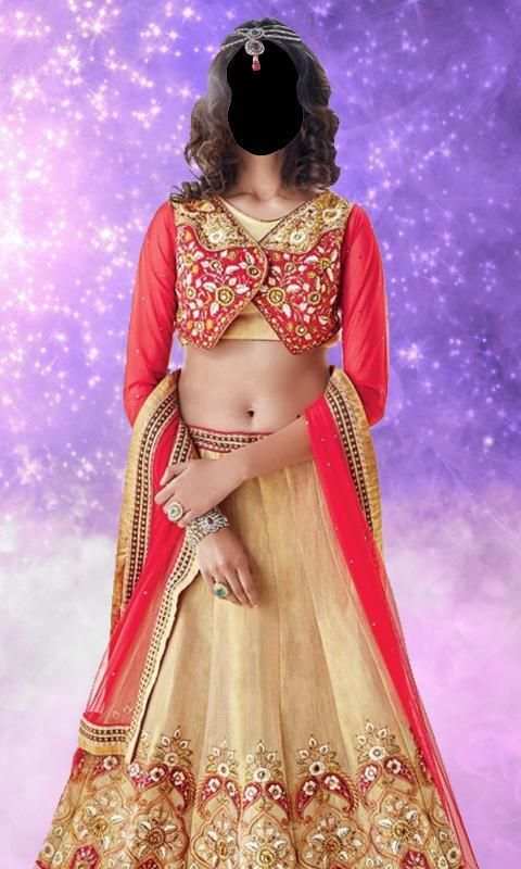 Bridal Ghagra Choli Suit screenshot 1