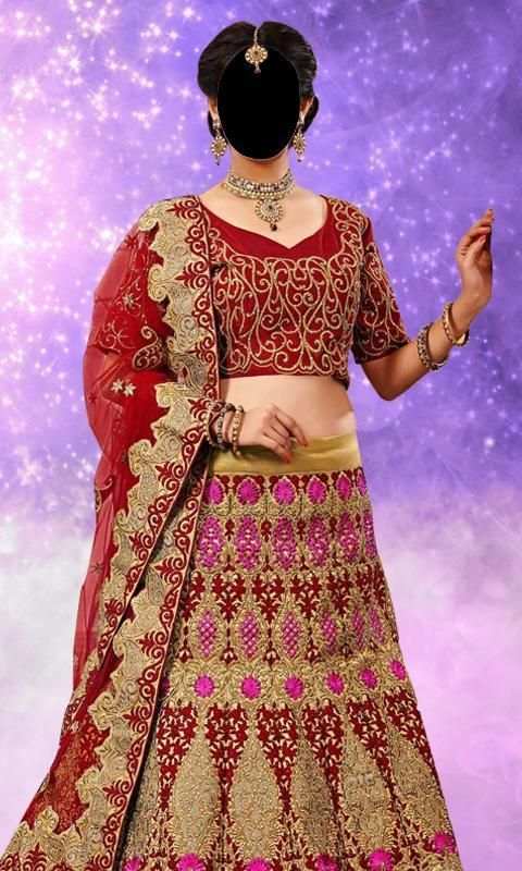 Bridal Ghagra Choli Suit screenshot 4