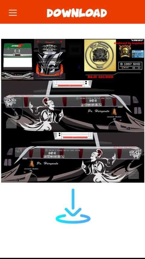 Livery Bussid Hariyanto screenshot 4
