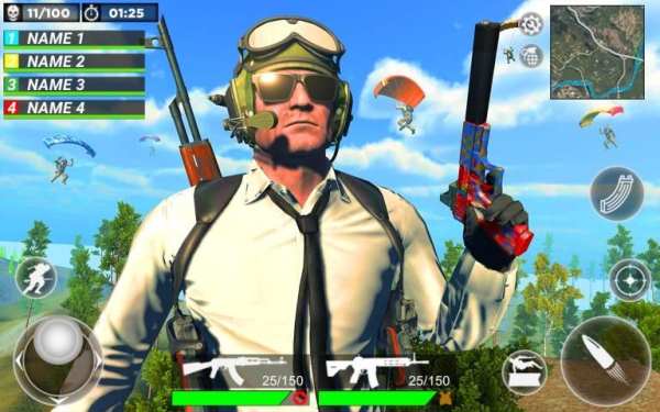 Free Battleground Fire Squad - Free FPS Shooting screenshot 5