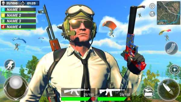 Free Battleground Fire Squad - Free FPS Shooting screenshot 9