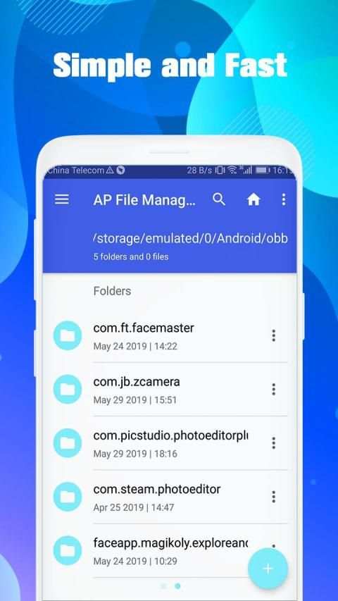 AP File Manager - File Explorer for Android स्क्रीनशॉट 4