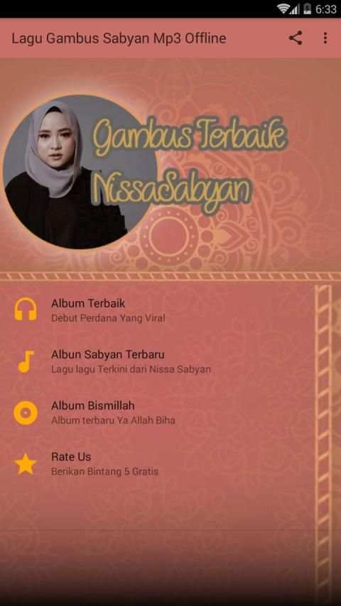 * Lagu Nissa Sabyan mp3 offline screenshot 3