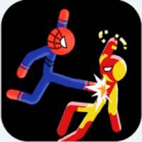 Supreme Stickman Fight Battle - Two player game
