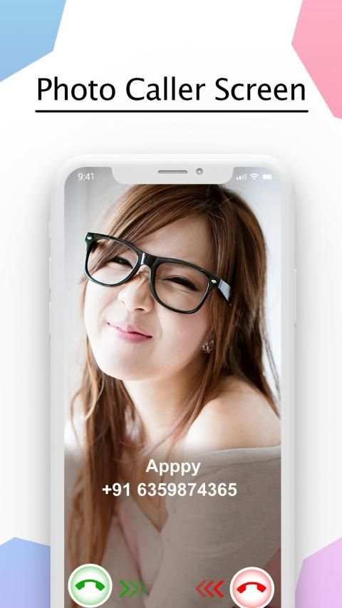 Photo Caller Screen - HD Photo Caller ID screenshot 1