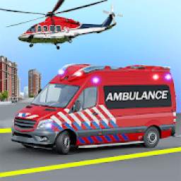 US City Police Flying Ambulance Heli 2019 Game 3D