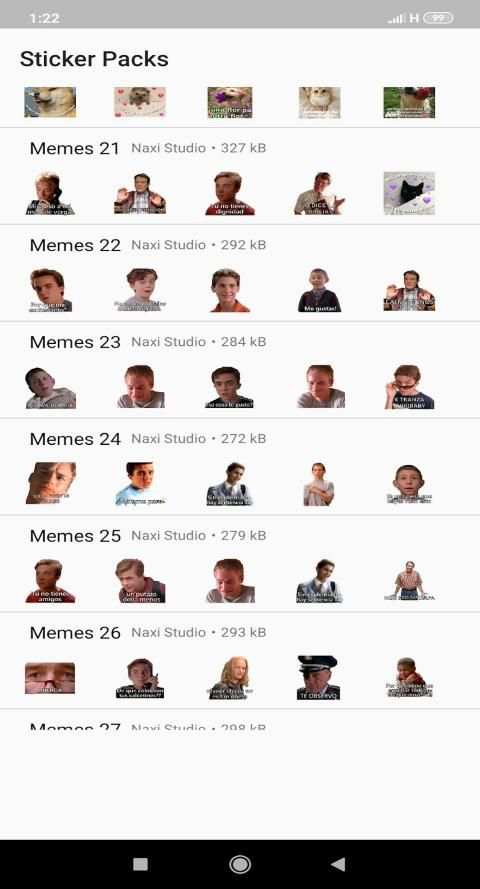 Stickers Para WhatsApp Memes MX - WAStickerApps स्क्रीनशॉट 3