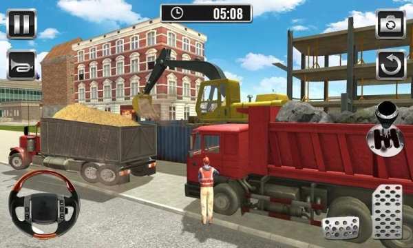 Real Excavator Driving Simulator - Digging Games screenshot 1