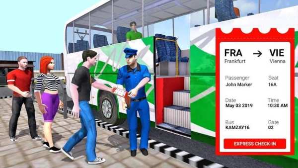 बिना सड़क के बस चालन खेलों 2019 - Offroad Bus 2019 स्क्रीनशॉट 9