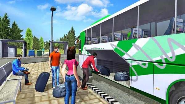 बिना सड़क के बस चालन खेलों 2019 - Offroad Bus 2019 स्क्रीनशॉट 8